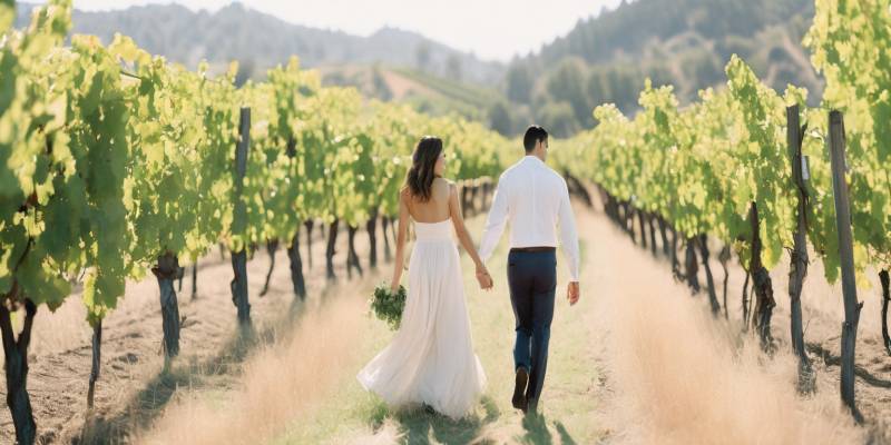 Napa Engagement Photographer for Vineyard Sessions: Romantic, Golden-Hour Photos Among the Vines