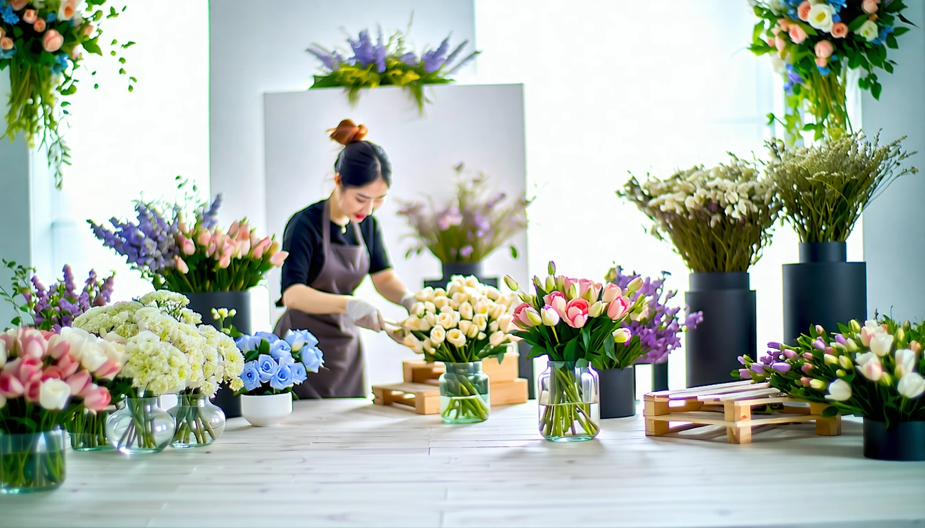 Florist Interview Blooms by Morgan southandwestphotocom